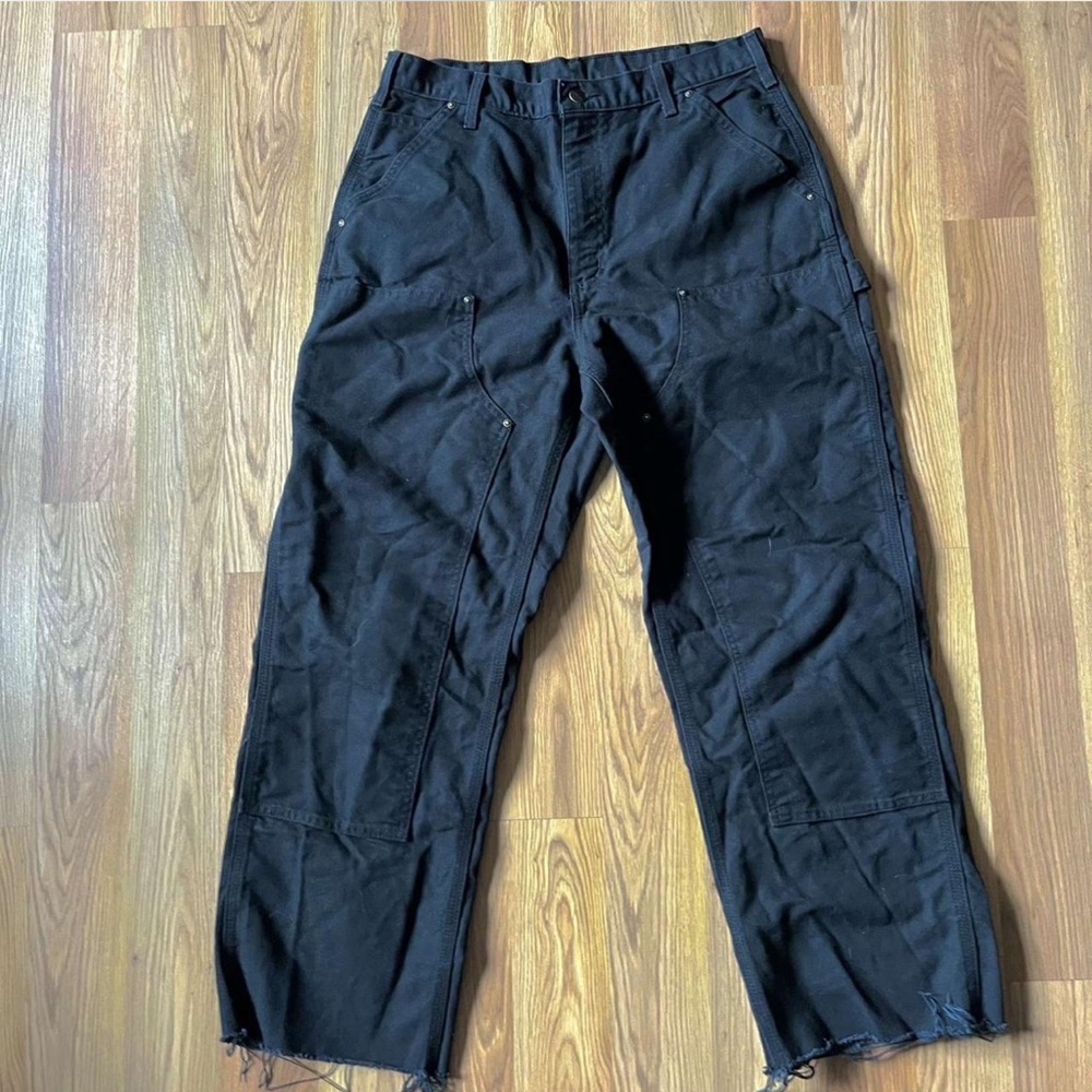 Black Carhartt Double Knees